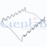 Estante Para Pipetas Horizontal em Arame com PVC  6 Pipetas