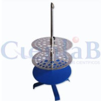 Estante Giratória para Pipeta em Alumínio