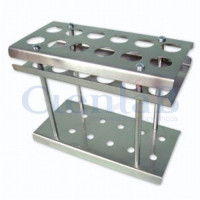Estante para Butirômetro em Aço Inox - 12 Provas