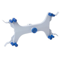 Pinça Para Bureta Dupla Tipo Castaloy - Zamak Pintado Pinça Para Bureta Dupla Tipo Castaloy - Zamak Pintado