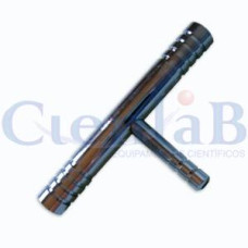 Trompa de Vácuo Simples em Latão Cromado