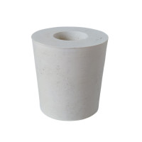 Rolha de Borracha Com Furo N°12 Diâmetro 40x32x43mm Pacote 2un Rolha de Borracha Com Furo N°12 Diâmetro 40x32x43mm Pacote 2un