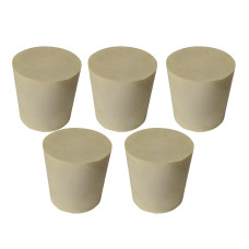 Rolha de Borracha Número 09 Diâmetro 30x25x30mm Pacote com 5un Rolha de Borracha Número 09 Diâmetro 30x25x30mm Pacote com 5un