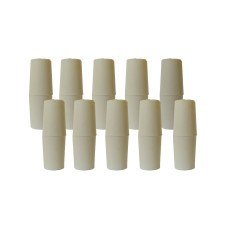 Rolha de Borracha Para Butirômetro Dupla Pacote com 10un Rolha de Borracha Para Butirômetro Dupla Pacote com 10un