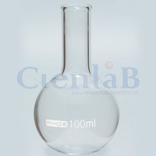 Balão com fundo redondo - Sem junta - Borossilicato, capacidade 50ml Balão com fundo redondo - Sem junta - Borossilicato, capacidade 50ml