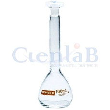 Balão volumétrico com rolha de Polietileno 1000ml Balão volumétrico com rolha de Polietileno 1000ml