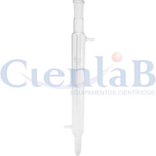 Condensador Liebig (reto) - Sem junta. Comprimento = 400 mm Condensador Liebig (reto) - Sem junta. Comprimento = 400 mm