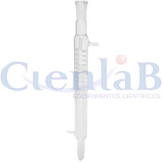 Condensador Graham (serpentina) - Sem junta. Comprimento = 400 mm Condensador Graham (serpentina) - Sem junta. Comprimento = 400 mm