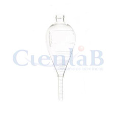 Tubo para Centrífuga Tipo Pêra Graduado CLASSE 'A' conf. ASTM D-96 - Capacidade 100ml