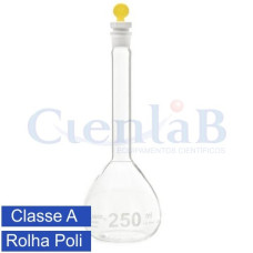 Balão volumétrico com rolha de Polietileno CLASSE A. Capacidade 5ml Balão volumétrico com rolha de Polietileno CLASSE A. Capacidade 5ml