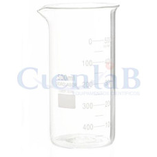 Copo Becker - Forma alta - Tipo Berzelius - Graduado com bico - Borossilicato 20ml Copo Becker - Forma alta - Tipo Berzelius - Graduado com bico - Borossilicato 20ml