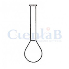 Frasco kjeldahl com borda, capacidade 100ml Frasco kjeldahl com borda, capacidade 100ml