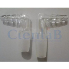 Junta cônica esmerilhada macho com oliva curva - 14/20 Junta cônica esmerilhada macho com oliva curva - 14/20