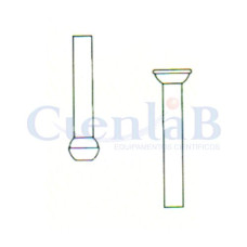 Junta Esférica esmerilhada macho e femea ( PAR ) - 12/2mm Junta Esférica esmerilhada macho e femea ( PAR ) - 12/2mm