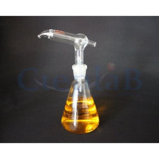 Pipeta bico de papagaio com junta 24/40 e erlenmeyer 500ml. Capacidade 30ml Pipeta bico de papagaio com junta 24/40 e erlenmeyer 500ml. Capacidade 30ml